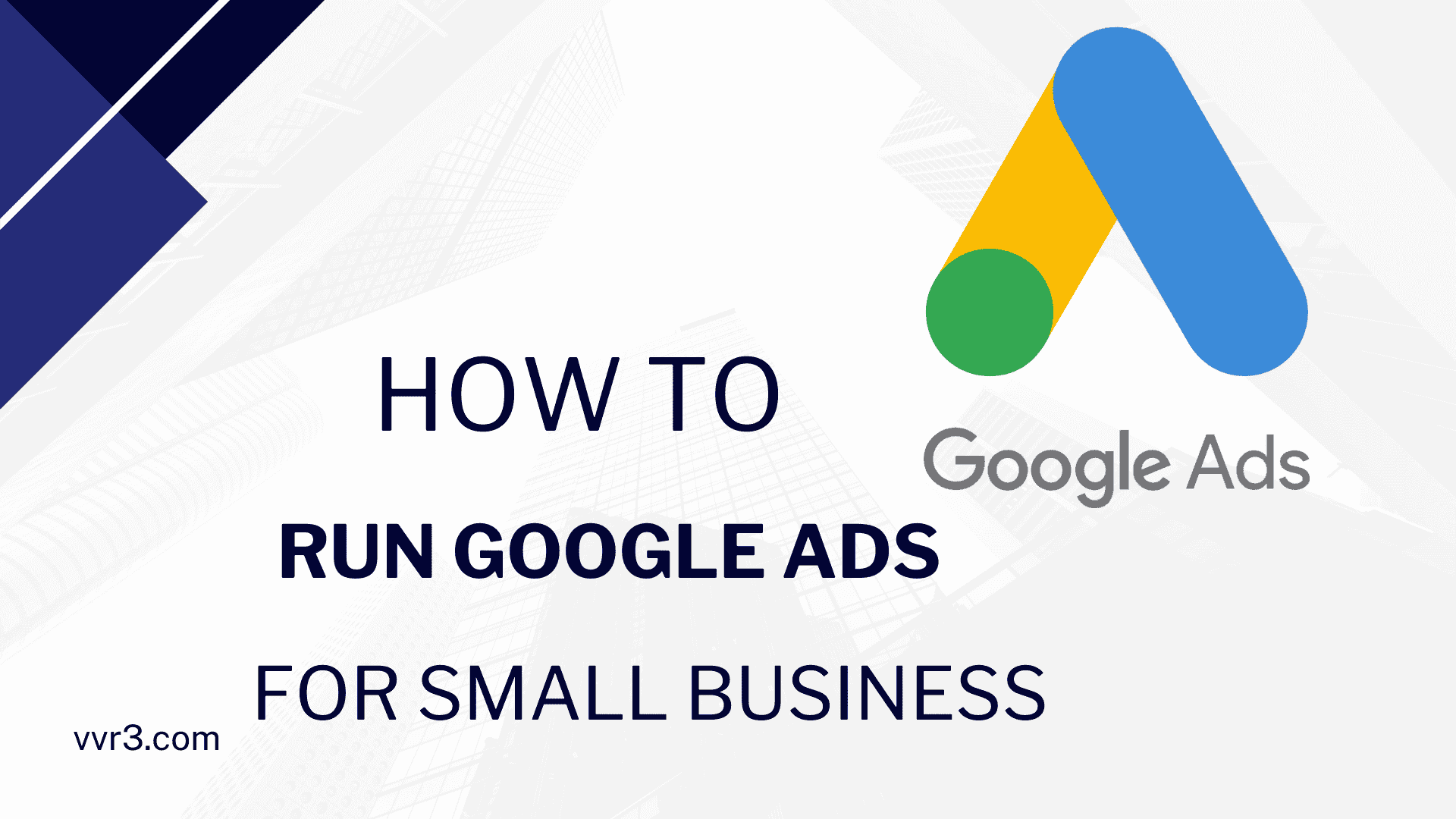 How to run google ads for small business in india